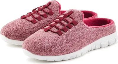 Produktbild von Vivance Dreams Pantolette Sneaker, Hausschuh, beere Größe 38