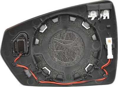 Produktbild von DIEDERICHS Spiegelglas Außenspiegel Rechts für VW POLO (AW1, BZ1) Konvex Beheizbar 2209128