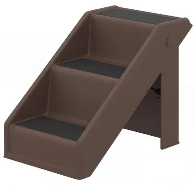 Productafbeelding van PawHut Honden trap met 3 treden, 36,5 cm hoog, huisdieren trap voor kleine honden