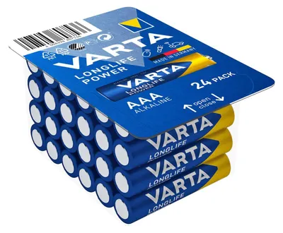 Produktbild von Varta Batterie LONGLIFE Power (HighEnergy) AAA Micro 24S.neu