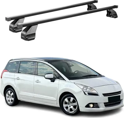 Produktbild von Menabo Dachträger Grundtäger für Peugeot 5008 mk1 2009-2017 75kg Stahl Schwarz