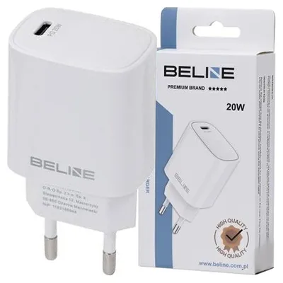 Productafbeelding van Beline Charger 20W PD 3.0, wit, zonder kabel