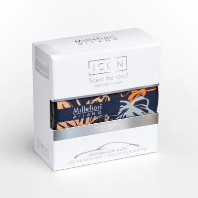 Obrázok produktu pre Millefiori Milano WHITE MUSK - Auto Icon Textil Floral
