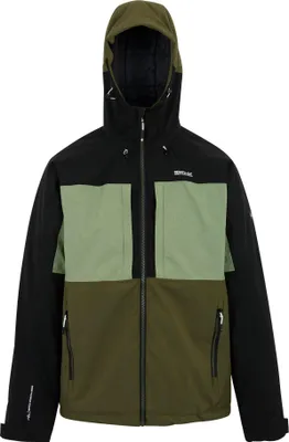 Produktbild von Regatta - "Maland" Jacke, wasserfest für Herren, Isoliert RG12117 (XXL) (Ölgrün/Schwarz/Oliv)