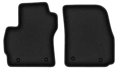 Obrázok produktu pre Predné velúrové koberce pre: Mazda 5 I 2005-2010 (minivan) – 2 ks, čierne, na mieru – Wielganizator DURBAN