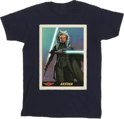 Produktbild von Star Wars - "The Mandalorian" T-Shirt für Herren BI47295 (3XL) (Marineblau)