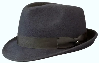 Produktbild von Stetson Trilby Hut Elkader Wollfilzhut blau XL 60-61 cm