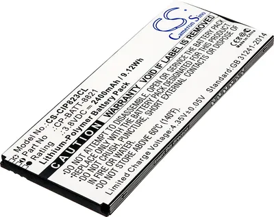 Immagine prodotto di TECHTEK Batteria compatibile con [Cisco] CP-8821, CP-8821-EX-K9-BUN, CP-8821-K9-BUN, Wireless IP Phone 8821 sostituisce 74-102376-01, per CP-BATT-882