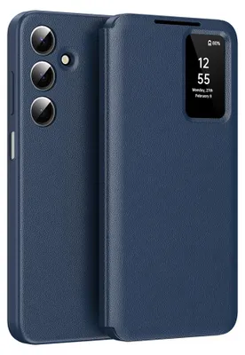 Zdjęcie produktu dla Techsuit Etui książkowe z Samsung Galaxy A17 5G A17 4G A26 5G - niebieskie