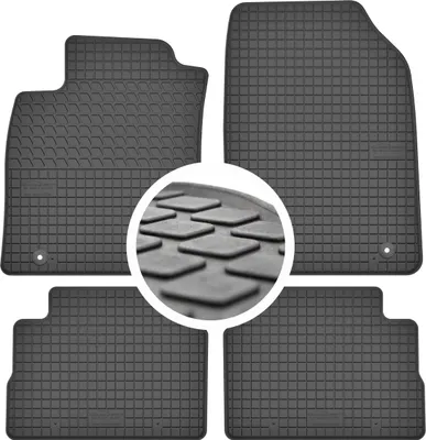 Image de Tapis de sol en caoutchouc pour Opel Vectra C