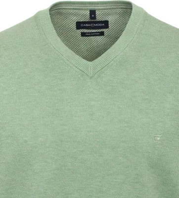 Produktbild von CASA MODA Pullover V-Neck NOS 327 grUEn L
