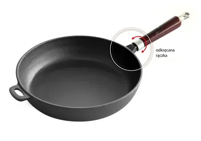 Zdjęcie produktu dla Kinghoff patelnia żeliwna 30cm KH1009