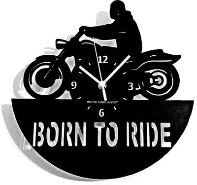 Obrázek produktu pro Motocyklové hodinky pro motorkáře, černé