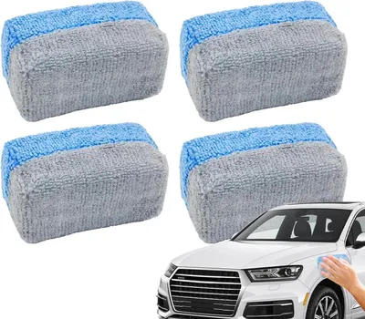 Productafbeelding van 4 krasvrije autosponzen voor autowassen
