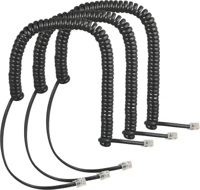Obrázok produktu pre Auerswald 55001, 2 m, RJ-10, RJ-10, Čierna, Samec, Samec