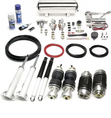 Zdjęcie produktu dla Zawieszenie pneumatyczne TA Technix komfortowy zestaw srebrny do Mercedes E W124 C124