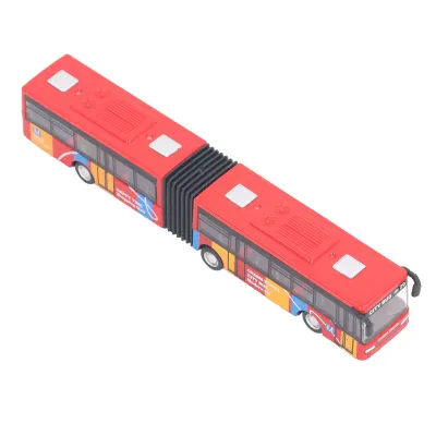 Immagine prodotto di Autobus in lega, Autobus urbano in lega, Modello di autobus in lega, Giocattolo di autobus in lega, Veicolo di autobus in lega, Autobus in lega da tirare indietro