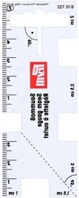 Productafbeelding van Naad Gauge - Naadmeter - Kleding Maken - Handgemaakt Ontwerp - Niet gespecificeerd - Niet gespecificeerd