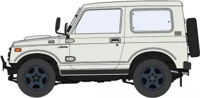 Produktbild von Suzuki Jimny mit Ramschutz / 1:24