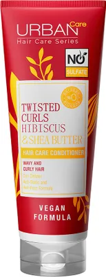Produktbild von Haarspülung, Spülung für lockiges Haar mit Hibiskus- und Sheabutter, 250 ml