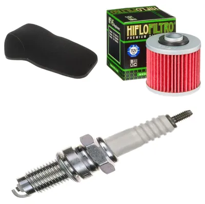 Productafbeelding van Servicekit voor Yamaha XT 600 Z Tenere (1988-1991), inclusief luchtfilter, oliefilter en bougie, van pamoto - Nieuw