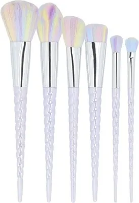 Zdjęcie produktu dla Zestaw pędzli do makijażu MIMO Unicorn Pastel 6 szt