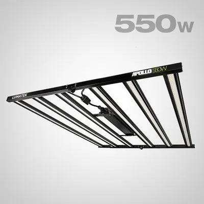 Produktbild von Lumatek Apollo LED Grow Lampe 550W, 1143x936x85mm, 1540 µmol/s, 2,8 µmol/J
