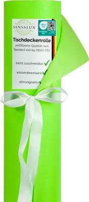 Produktbild von Sensalux Tischdeckenrollen 1,18m x 25m Apfelgrün