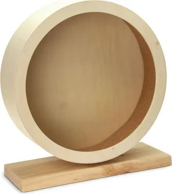 Produktbild von Karlie Bogie Wheel Laufrad Nagetier Holz/Kork Natur Durchm.28,5 cm
