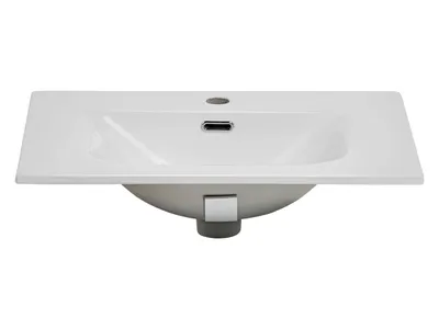 Obrázek produktu pro Zápustné keramické umyvadlo 60 cm, bílá