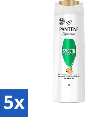 Immagine prodotto di Pantene - Shampoo - Lisci e setosi - Per capelli lisci e setosi - 400 ml - Confezione vantaggiosa - 5 pezzi
