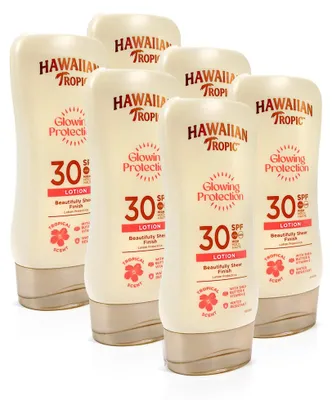 Obrázok produktu pre Hawaiian Tropic Glowing Protection Lotion Sonnenschutz LSF 30, 180 ml x 6