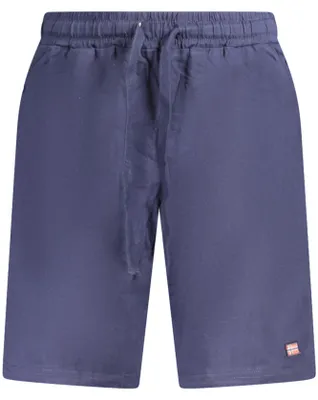 Produktbild von Blaue Herren Bermuda-Shorts - Komfort mit Taschen & Kordelzug