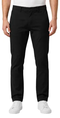 Produktbild von Smith & Solo Chino Hose Herren - Regular Fit Stretch Baumwolle Hosen – Größe 31W / 32L, Schwarz