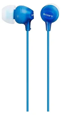 Obrázok produktu pre Sony MDR-EX15AP, Kábel, 8 - 22000 Hz, Hovor / hudba, 3 g, Slúchadlá s mikrofónom, Modrá