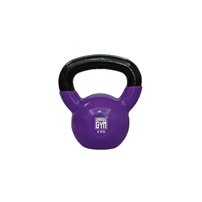 Image de Orange Gym - Kettlebell en vinyle - 6KG
