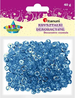 Immagine prodotto di Cristalli semisfere blu scuro 40g Titanio