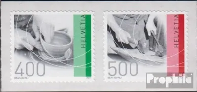 Produktbild von Briefmarken Schweiz 2011 Mi 2208-2209Fb (kompl.Ausg.) postfrisch Traditionelles Handwerk