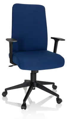 Obrázek produktu pro hjh OFFICE Home Office Kancelářská židle COSIO I Kancelářská židle s područkami Látková otočná židle