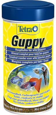 Productafbeelding van Tetra Guppy visvoer vlokken 250 ML