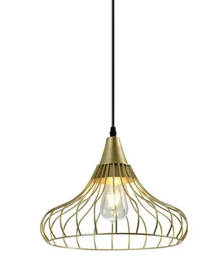 Produktbild von GTV - Deckenleuchte LOTTE,2646,AC220-240V,50/60Hz,1*E27, IP20,DURCHM. 33 CM,einzeln,gold