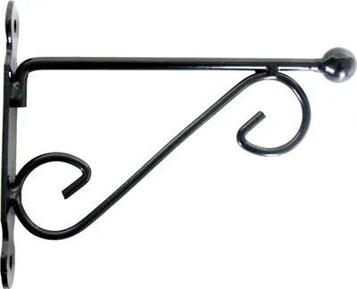 Image de Esschert Design Hanging Basket crochet fer rond boule S
