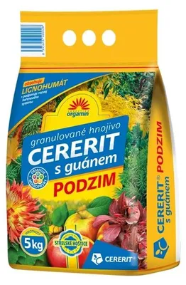 Obrázok produktu pre Nohel Záhradné hnojivo CERERIT ORGAMIN jeseň s guánom 5kg