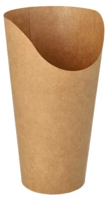 Obrázek produktu pro PAPSTAR 89230 PAPSTAR obalový kelímek, kulatý, 590 ml, hnědý