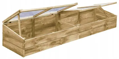 Zdjęcie produktu dla Szklarnia Ogrodowa Impregnowane Drewno Sosnowe 200X50X35 Cm