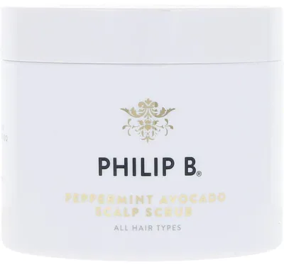 Zdjęcie produktu dla PHILIP B Peppermint & Avocado Scalp Scrub Peeling do skóry głowy 236 ml