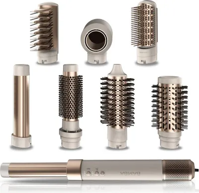 Image de Cecotec CeramicCare AirGlam, Styles multiples, Chaud, Boutons, Tous les cheveux, Longs, Moyens, Courts, Cheveux secs