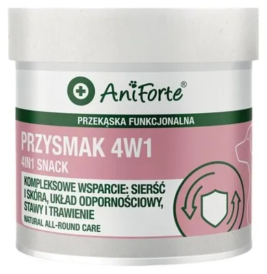 Obrázok produktu pre ANIFORTE 4 v 1 – pamlsky pre psov – 50 g