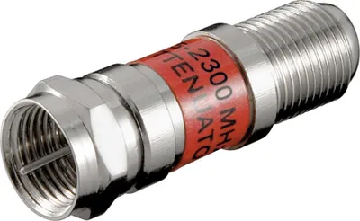 Produktbild von Goobay SAT Dämpfungsglied 20 dB - F-Stecker > F-Buchse