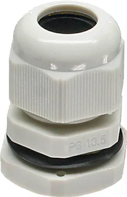Immagine prodotto di InLine® 44014 Pressacavo PG 29 nylon IP68 18-25mm, grigio, 10 pezzi